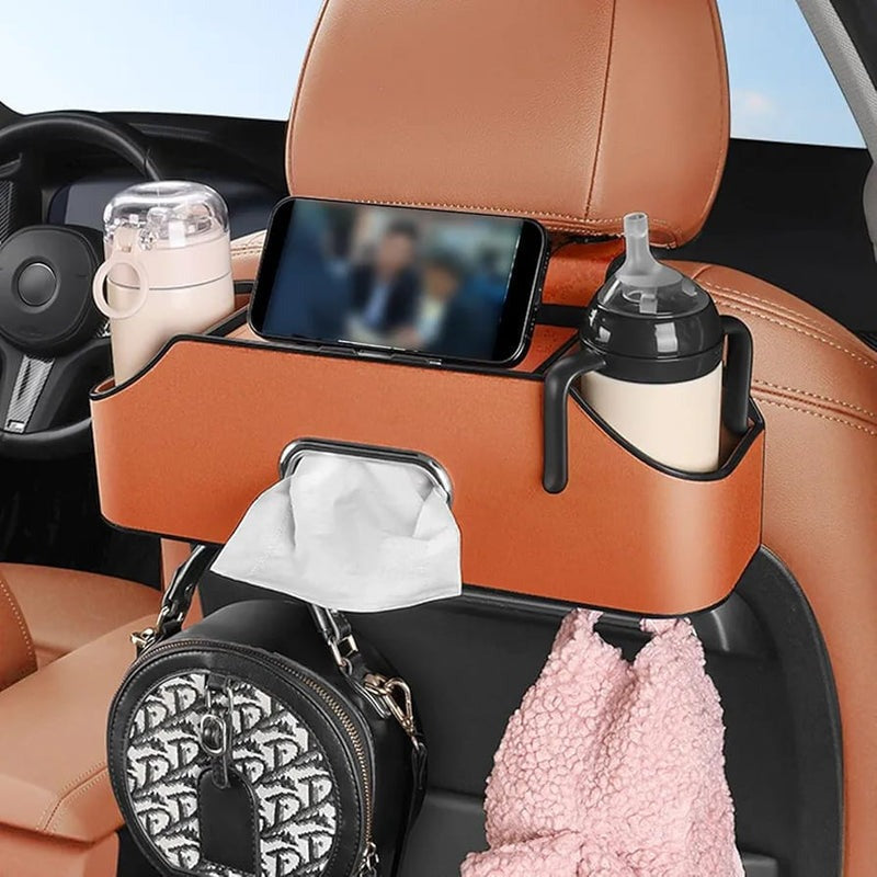 Tissue Box / Bag For Headrest or Sun Shades Storage Organizer