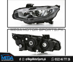 Honda Civic X  Genuine Left Headlight - Slightly Used For 2016 - 2021