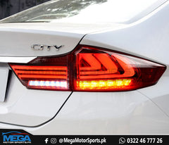 Honda City Lava Style LED Tail lights For 2021 2022