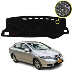 Honda City Dashboard Mats Black Model 2008-2020