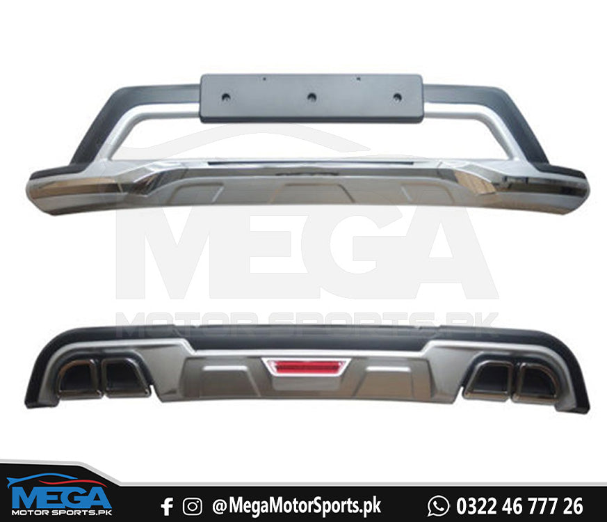 KIA Sportage Front And Rear Bumper Guard For 2020 2021