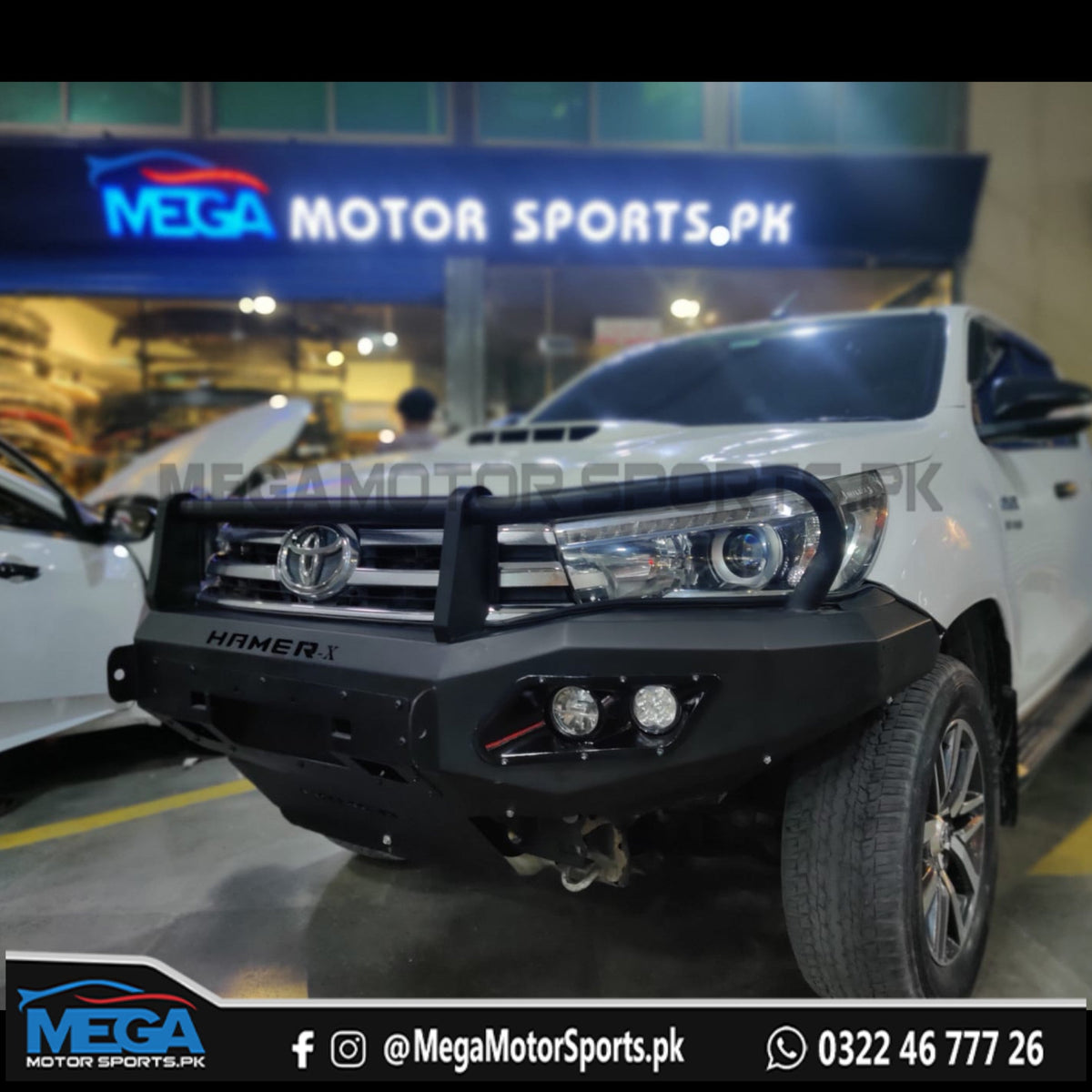 Toyota Revo Hamer Bull Bar Front Bumper V2  2016 - 2019