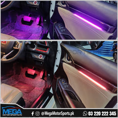 Civic X Atmospheric / Ambient lights - Carbon Fiber 4 Doors 2016 - 2021