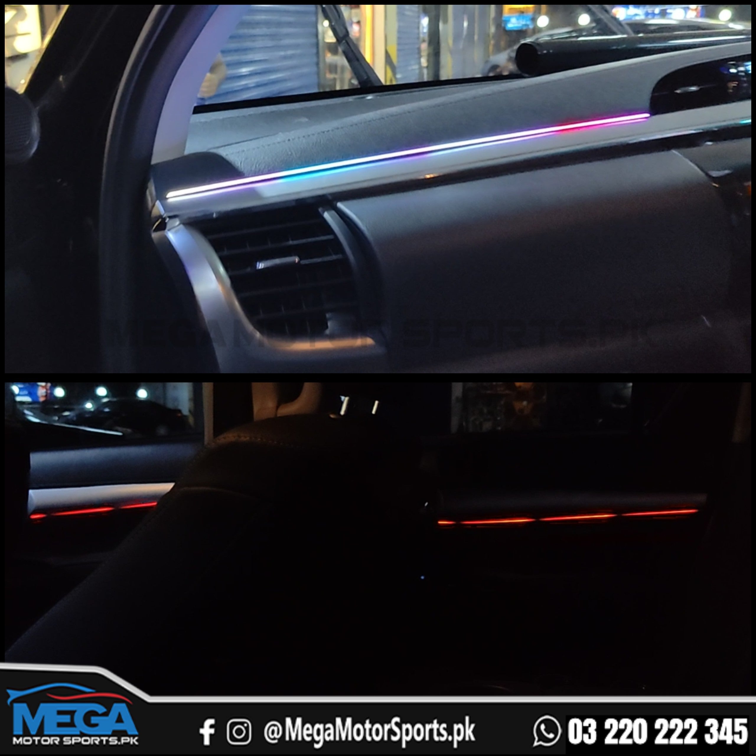 Ambient Lights Premium Quality For Peugeot 2008