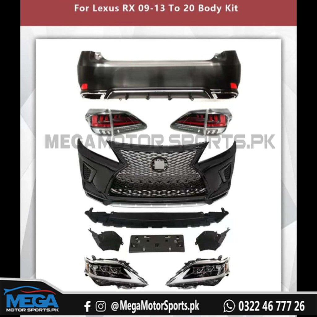 Lexus RX450 Conversion 2010 to 2020