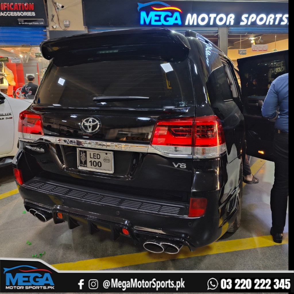 Toyota Land Cruiser LC200 Trunk Spoiler - ABS Plastic