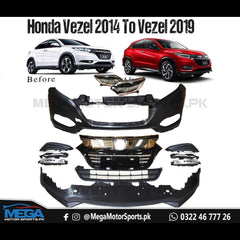Honda Vezel 2014 To 2019 Facelift Conversion For 2014 - 2018