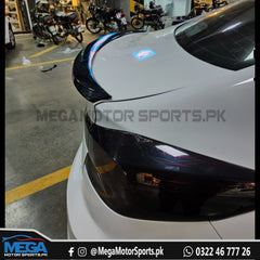 Hyundai Elantra Trunk Lip Spoiler V1 ABS Plastic  2021 - 2024