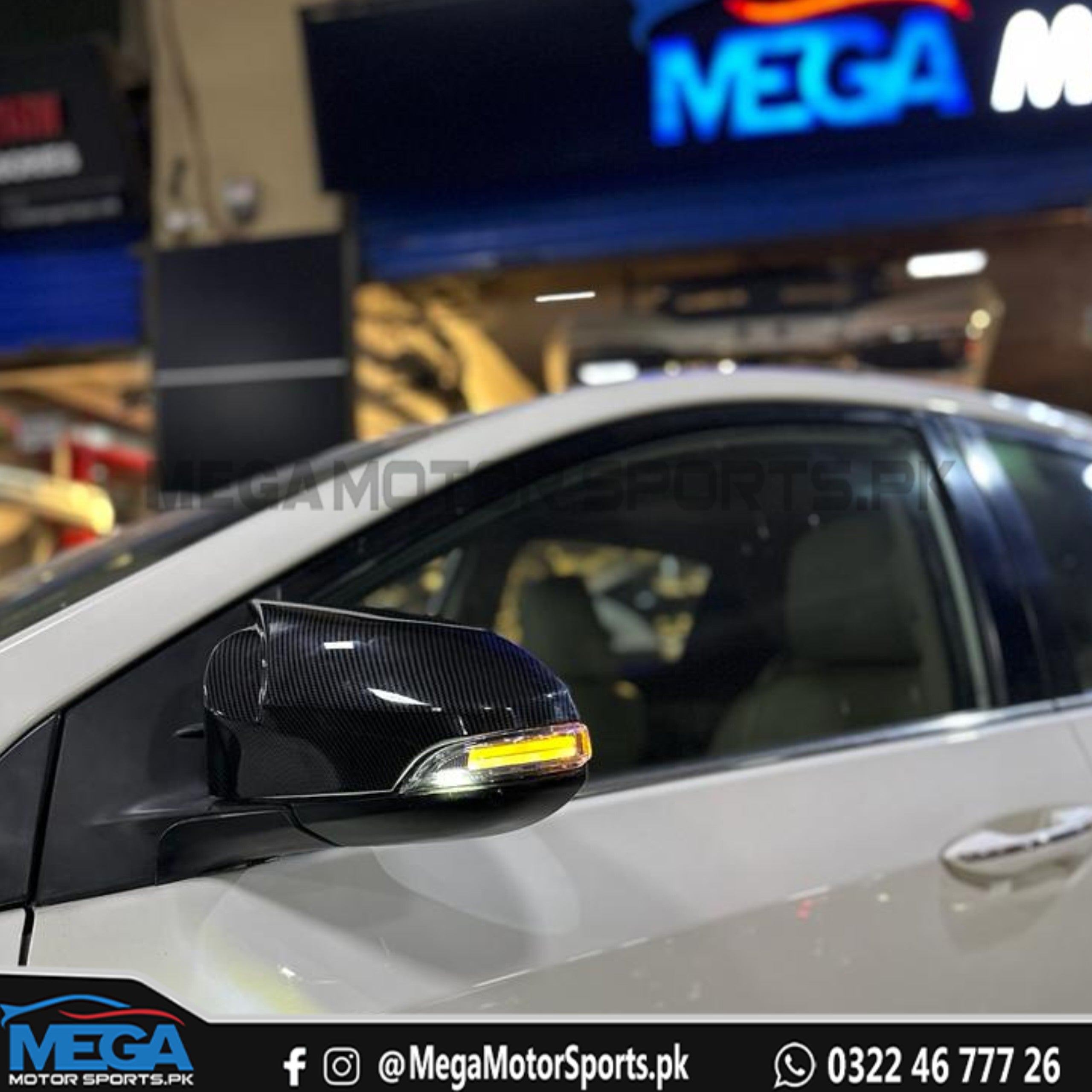Toyota Corolla Neon DRL Side Mirror Indicator 2020