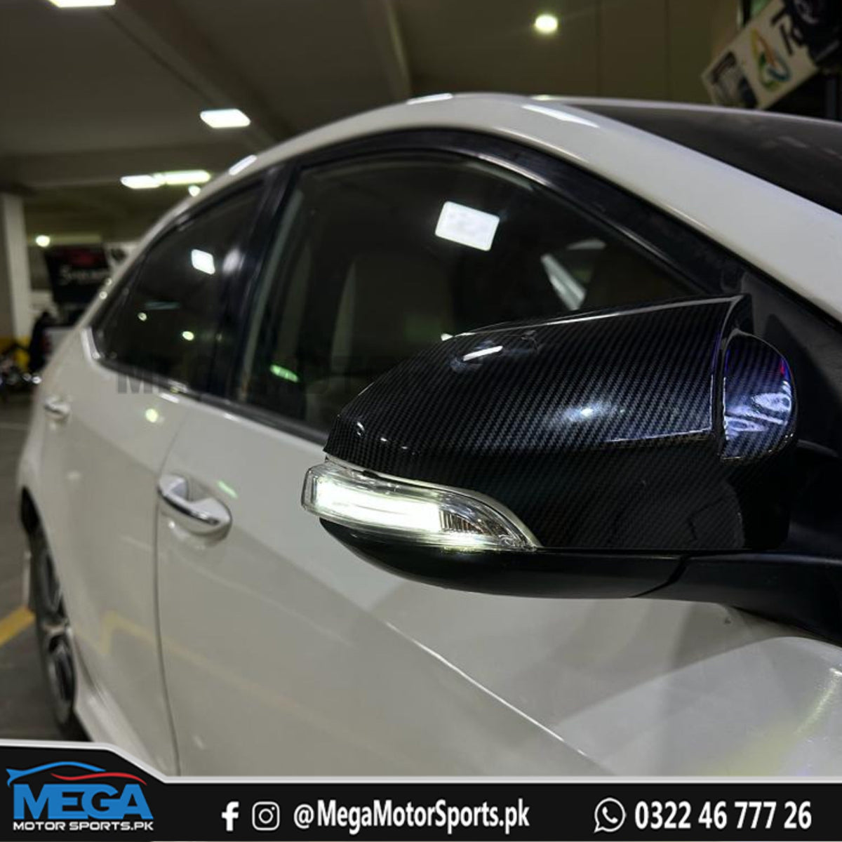 Toyota Corolla Neon DRL Side Mirror Indicator 2020