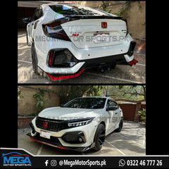 Honda Civic X Type R V3 / SI V3 Body kit For 2016 - 2021