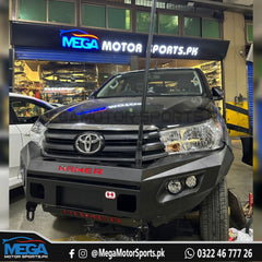 Toyota Hilux Revo Hamer Front Bull Bar V2