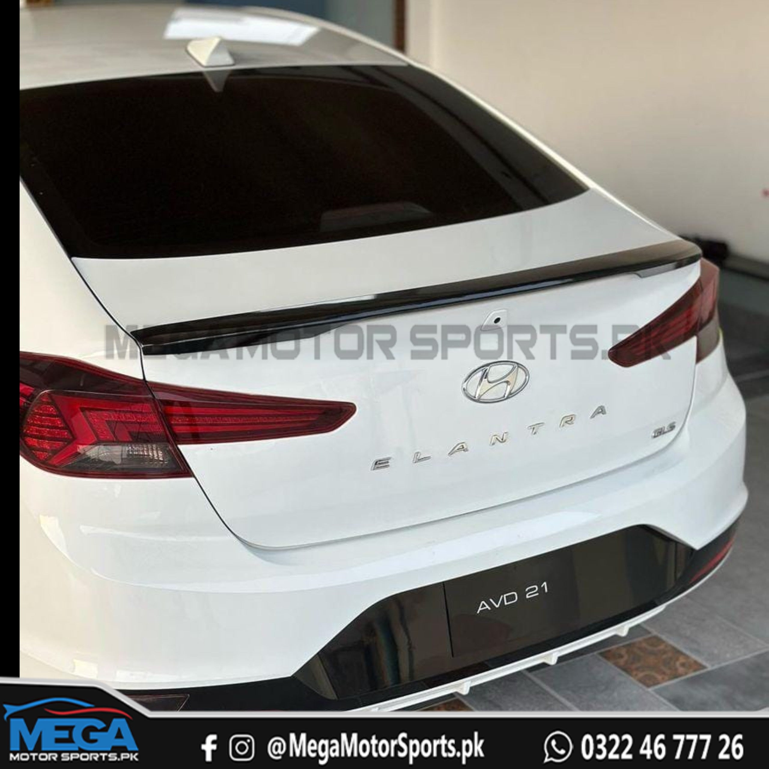 Hyundai Elantra Trunk Spoiler V3 - 2021 - 2024