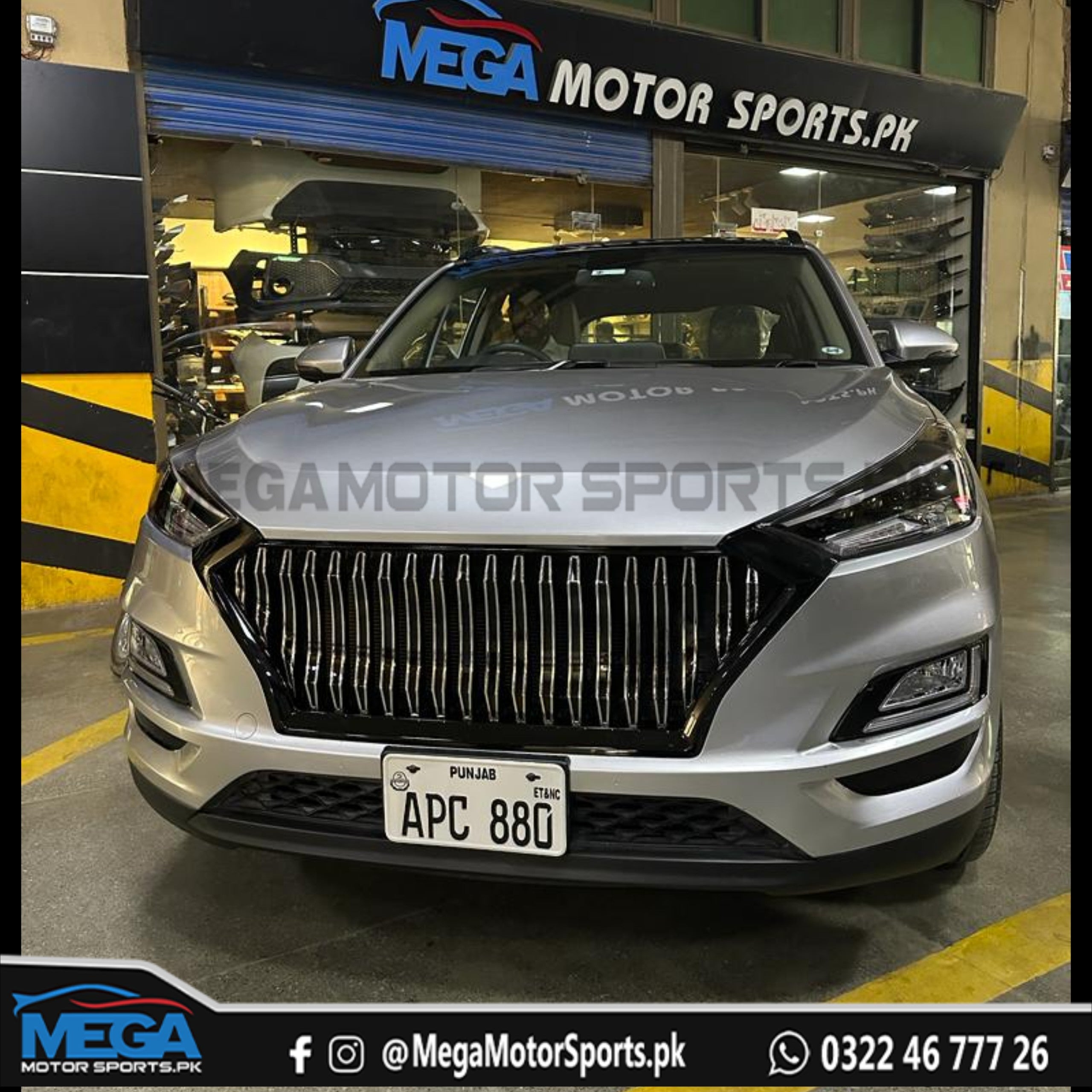 Hyundai Tucson Honey GT Racing Style Front Grill For 2020 2021