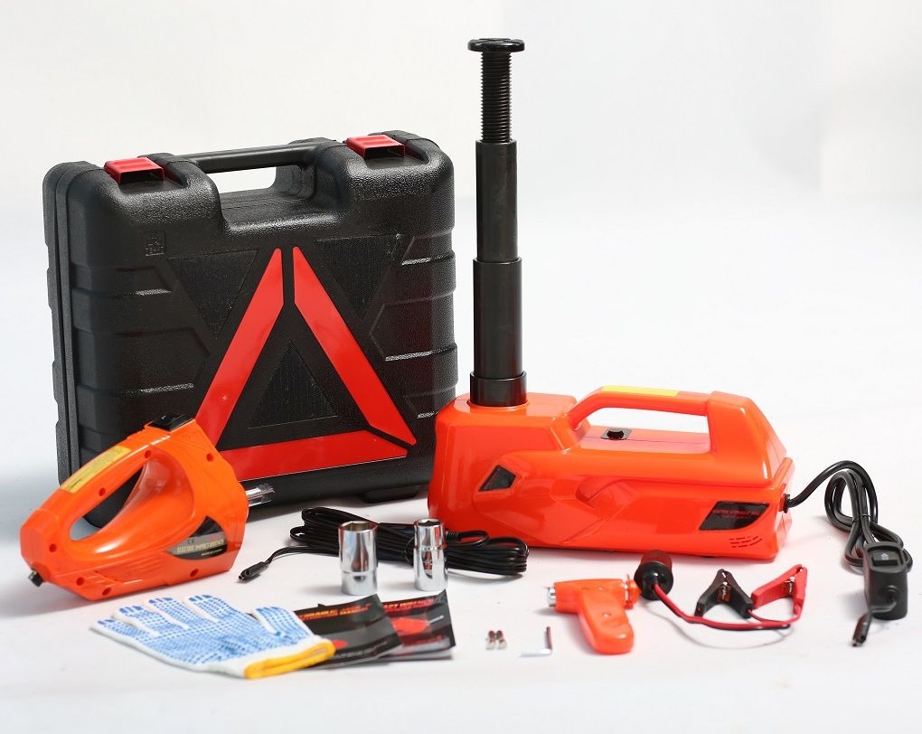 Electronic Car Jack 12v with Tool Kit- 2 Ton | Car Electric Jack Lifting