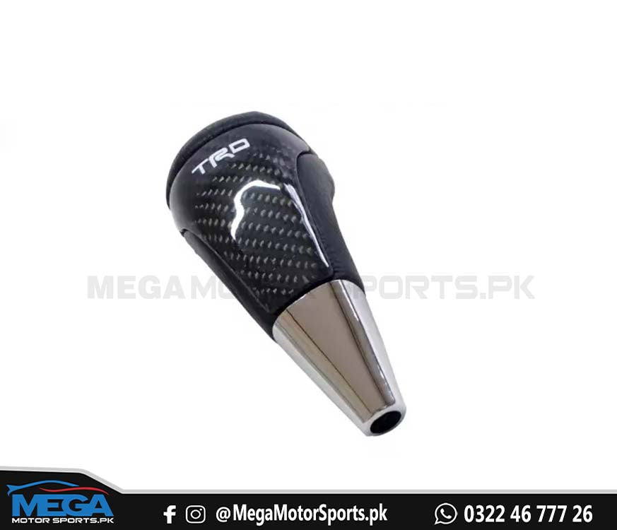 Toyota Corolla TRD Gear Knob - Original Carbon Fiber and Leather