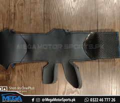 Toyota Yaris Carbon Fiber Leather Steering Cover