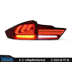 Honda City Lava Style LED Tail lights For 2021 2022