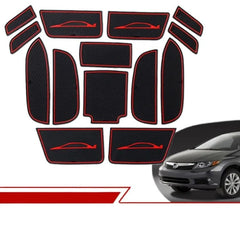Civic Rebirth Red Non Slip Interior Matts  2013 - 2015
