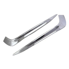 Civic X Front Fog Light Chrome Trims - Facelift Bumper Chrome - 2016+