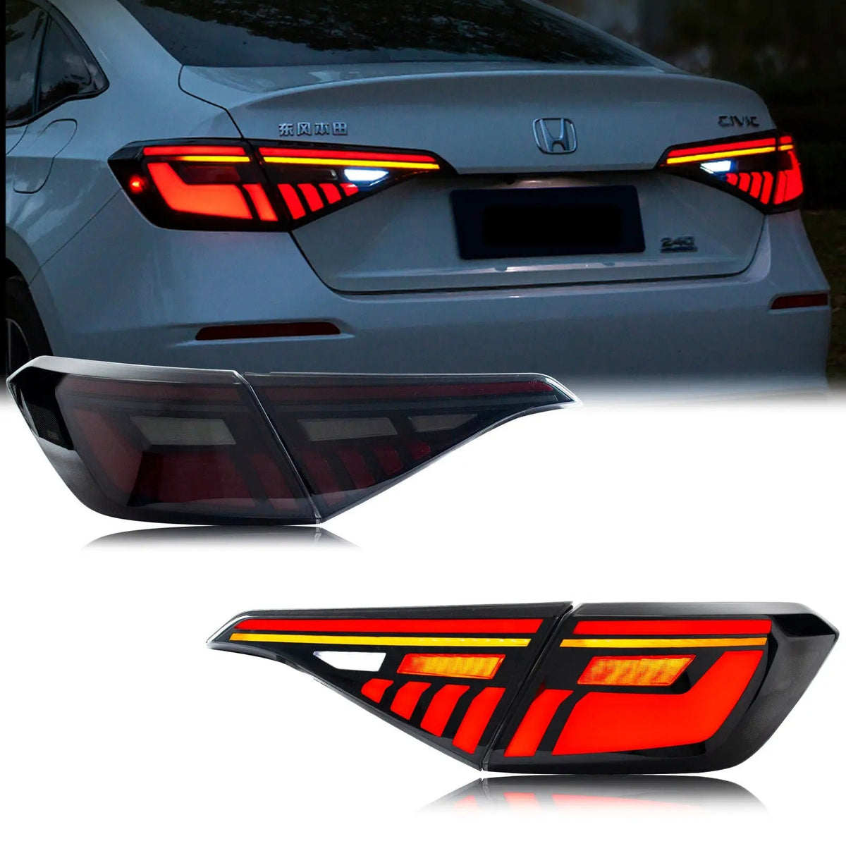 Honda Civic 2022+ Mugen Tail Lights - 11th Generation