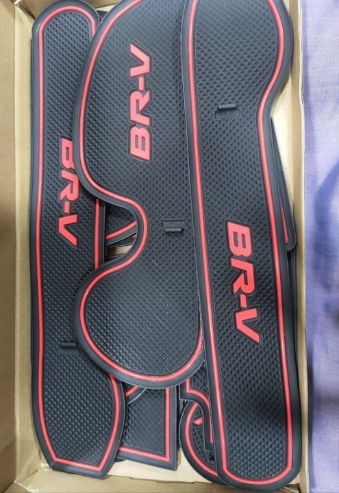 Honda BRV PVC Interior Mats Red