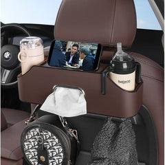 Tissue Box / Bag For Headrest or Sun Shades Storage Organizer