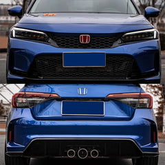 Honda Civic 11 Gen Type R Bumper V1 Back Drl 2022+