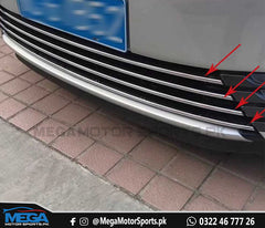 Toyota Corolla FaceLift Lower Grill Chrome Trims - Model 2017-2020