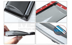 Toyota Prado Air Press / Sun Visor With Chrome - Model 2009-2020