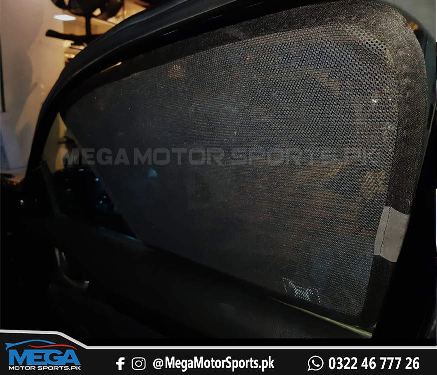 Toyota Fortuner Sun Shades Premium Quality For 2016 - 2021