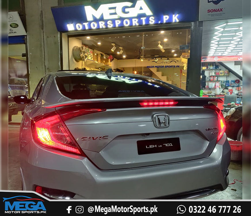 Honda Civic RS Spoiler OEM Style For Models 2016 - 2021