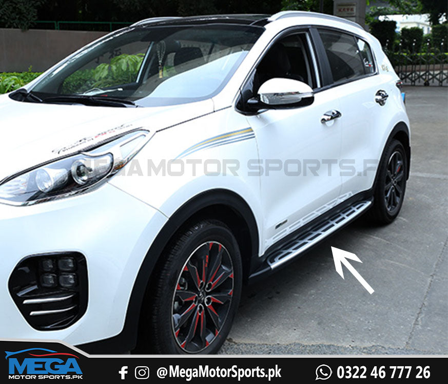 KIA Sportage New Style Side Steps Version 2 For 2019 - 2024