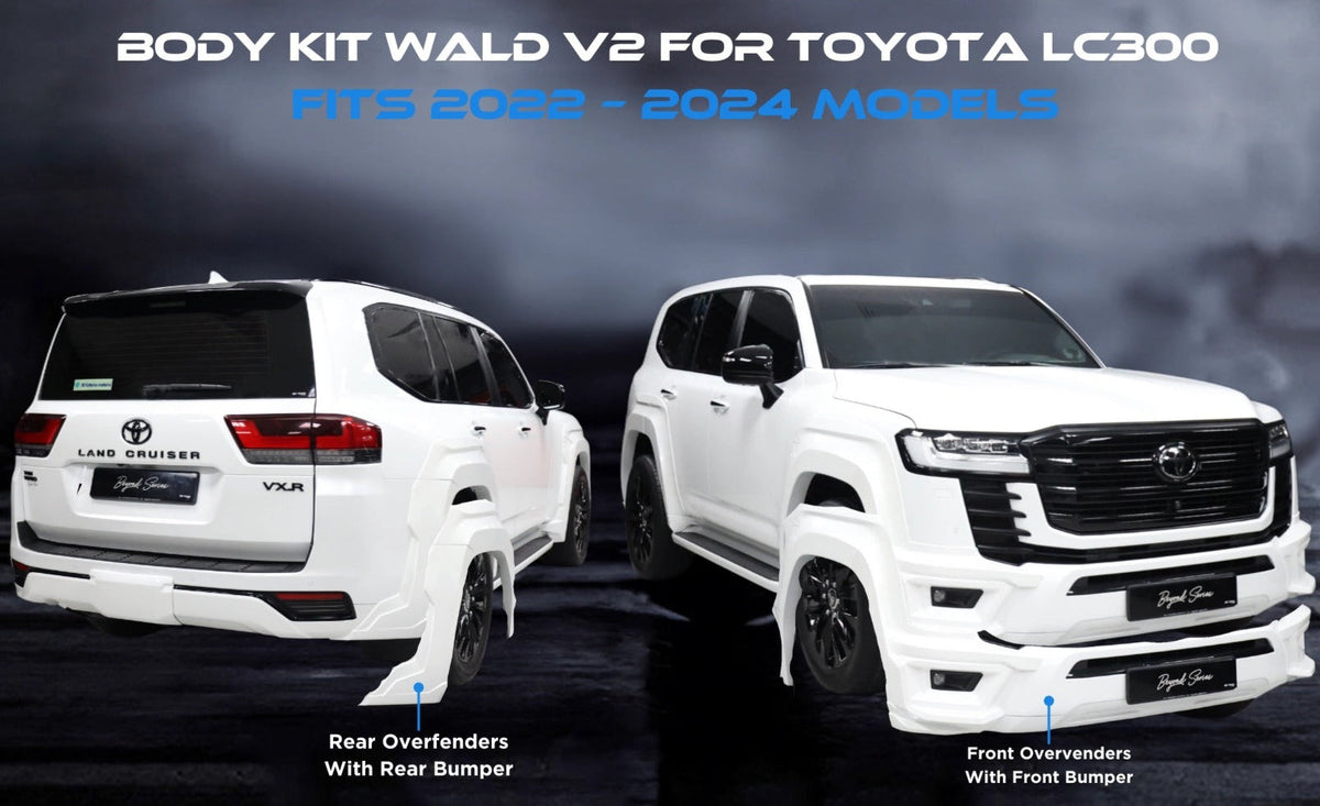 Toyota Land Cruiser LC300 Wald Style Body Kit 2022-2025