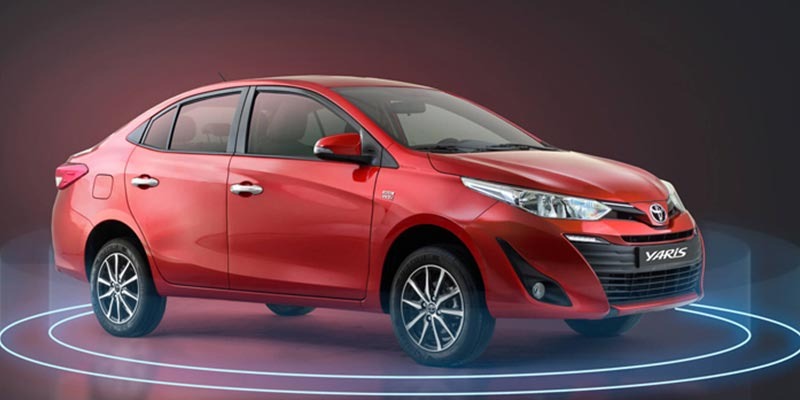 Toyota Yaris Back Camera Without LED - Model 2020-2025