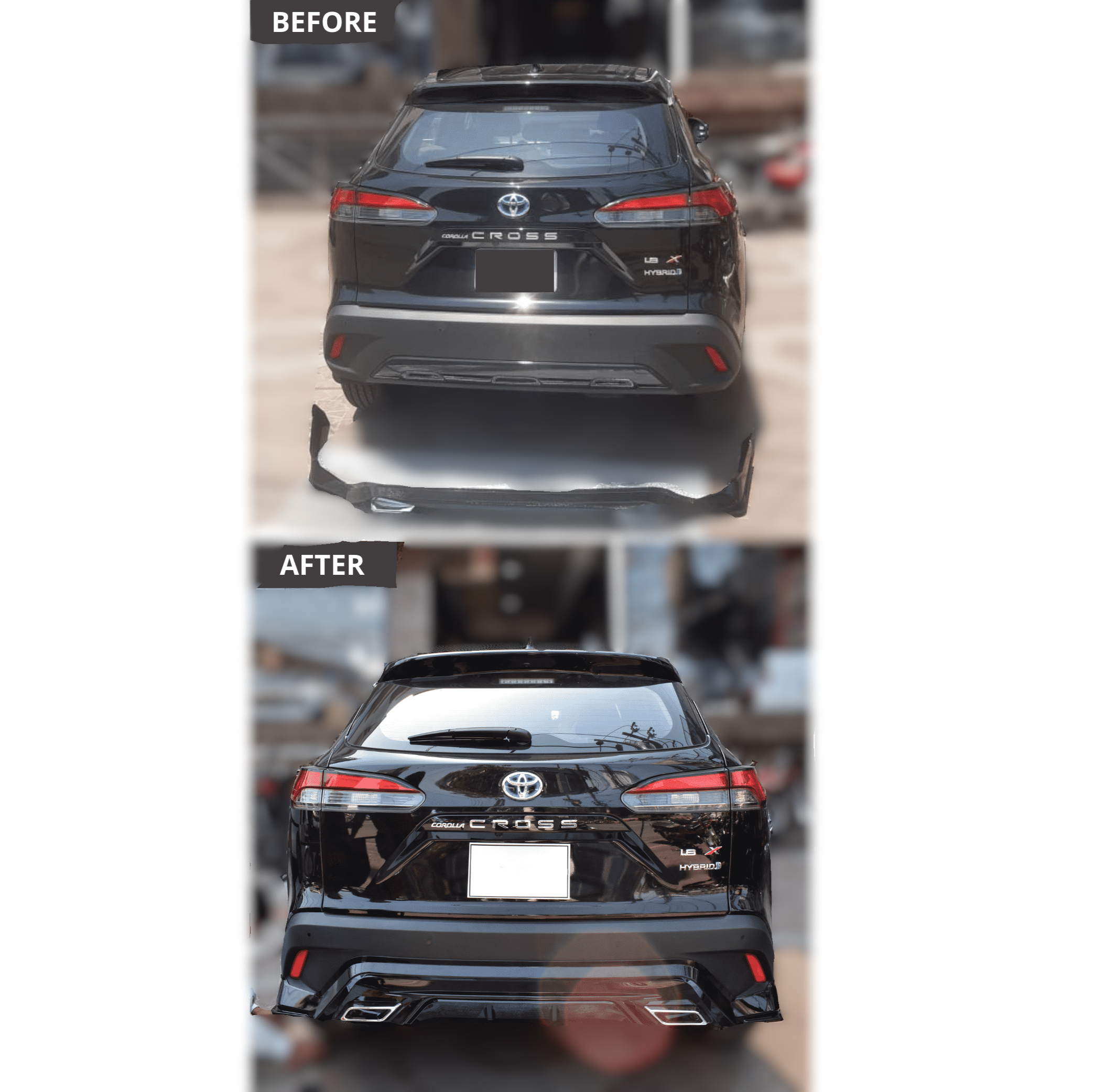 Toyota Corolla Cross GR Style Body Kit (2021–2025) – Full Exterior Upgrade