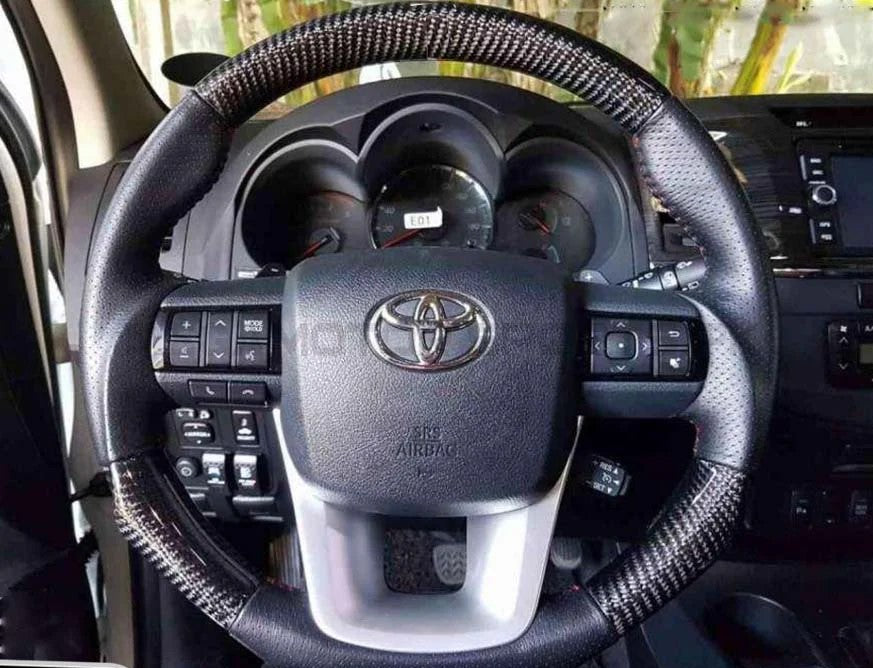 Toyota Fortuner Carbon Fiber Steering Wheel For 2016 2021
