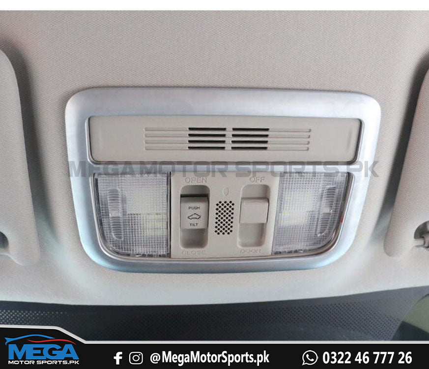 Honda Civic X Front Reading Light Chrome Trim Model 2016-2020