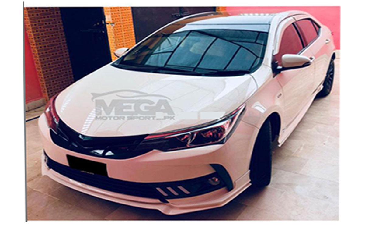 Toyota Corolla Sports Body Kit - Taiwan 4 Peices Plastic - Model 2017 - 2021