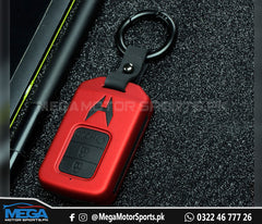 Honda Civic Matt Red and Black Key Fob For Models 2016 2017 2018 2019 2020 2021 