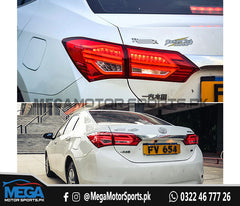 Toyota Corolla Backlights E Class Model 2014-2016