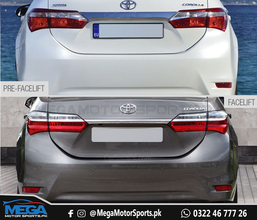 Toyota Corolla Tail Lights - Grande, Gli , Altis For 2014 - 2020