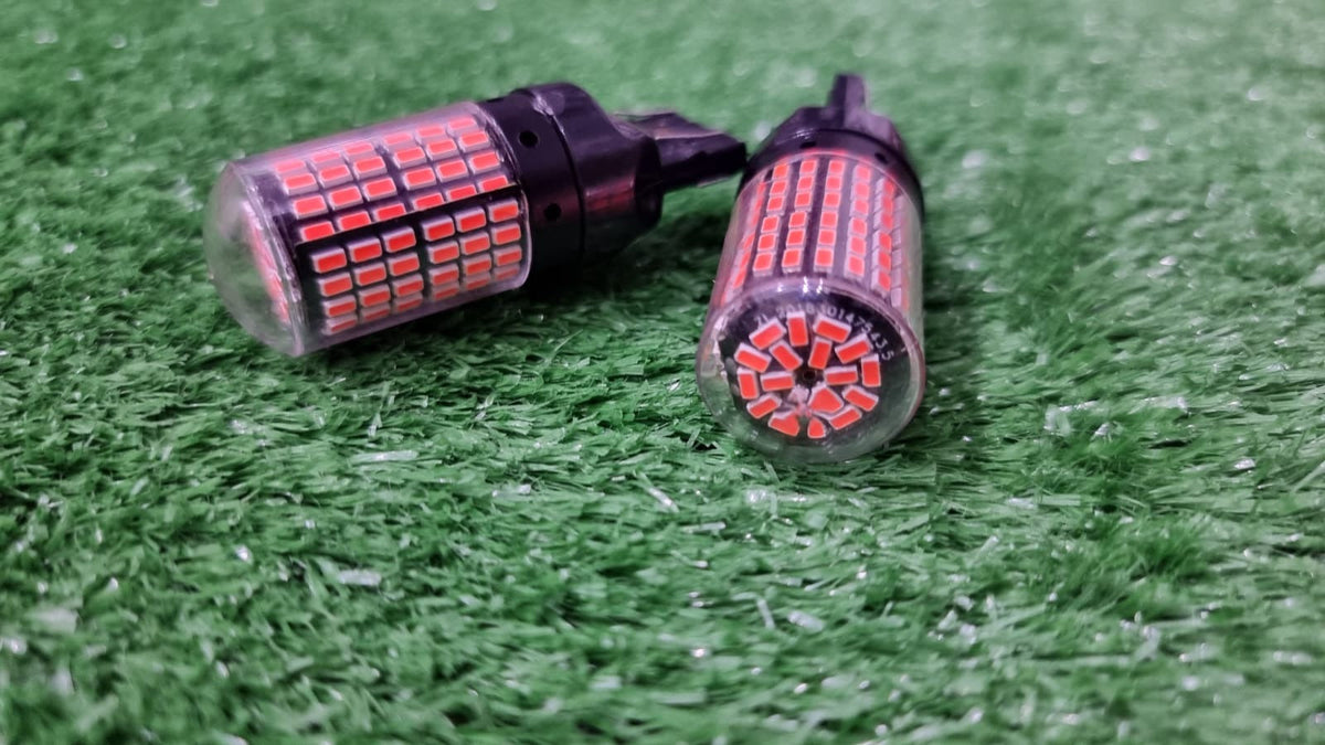 Red LED Brake Lamp Bulb T20 Double Point