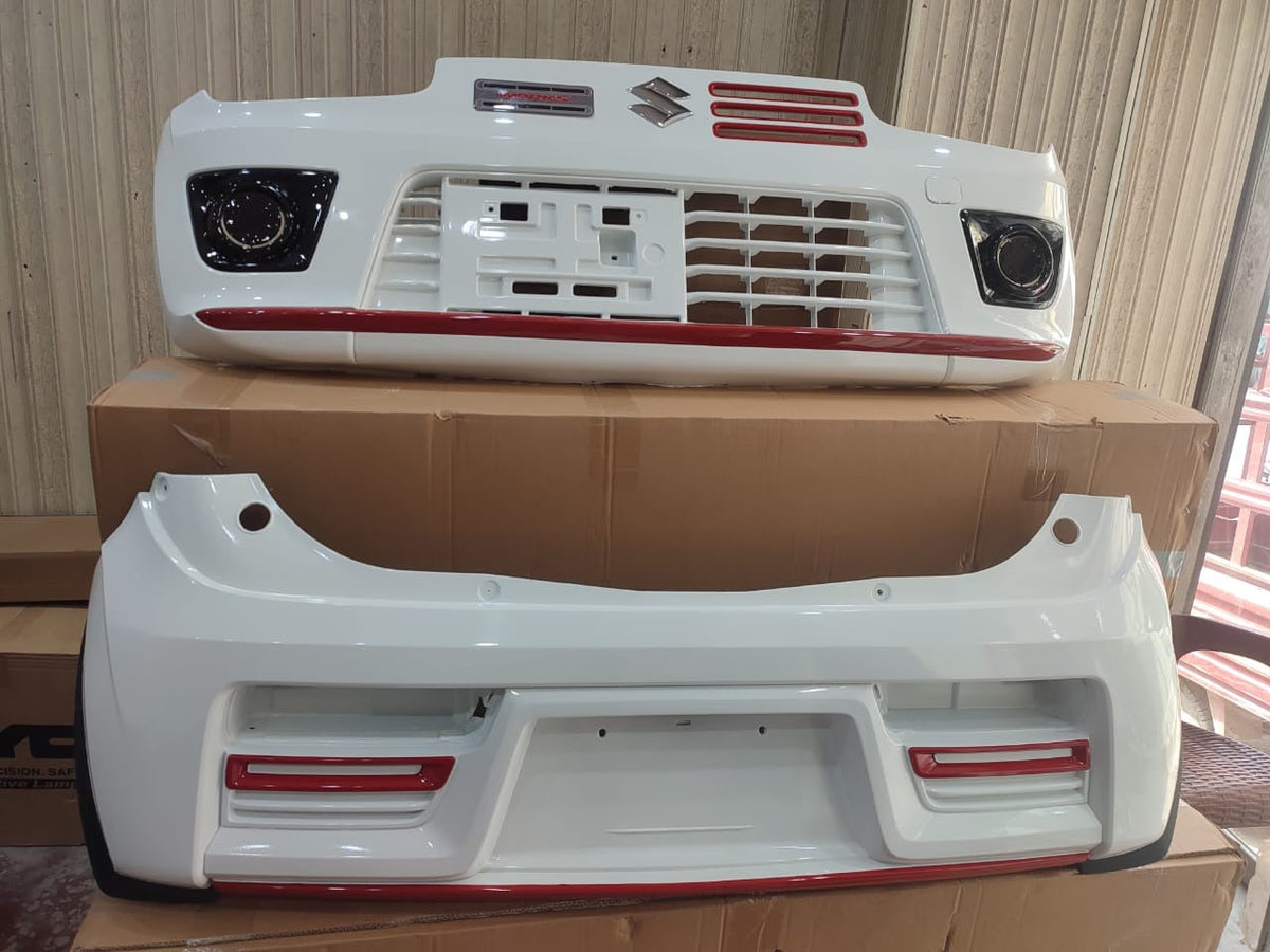 Suzuki Alto RS Style Front / Back Bumper - 2019 - 2024 (Plastic)