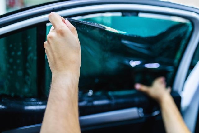 Honda Civic X  50% Tinted Window Glass - Originally Black Glass