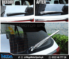 KIA Sportage Chrome Rear Window Wiper Arm Cover Trim For 2020 2021