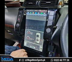 Toyota Prado 13.6 Inches Tesla Style LCD Multimedia Android System For 2009-2021