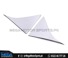 KIA Sportage Trunk Spoiler Edge Chrome Trim For 2020 2021