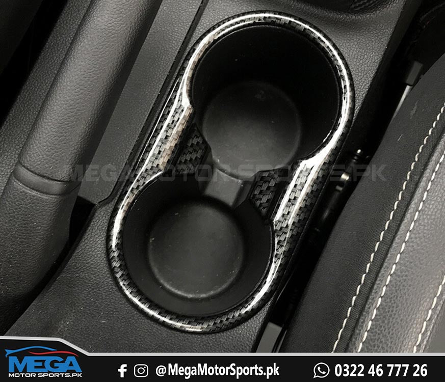 MG HS Carbon Fiber Cup Holder For 2020 2021