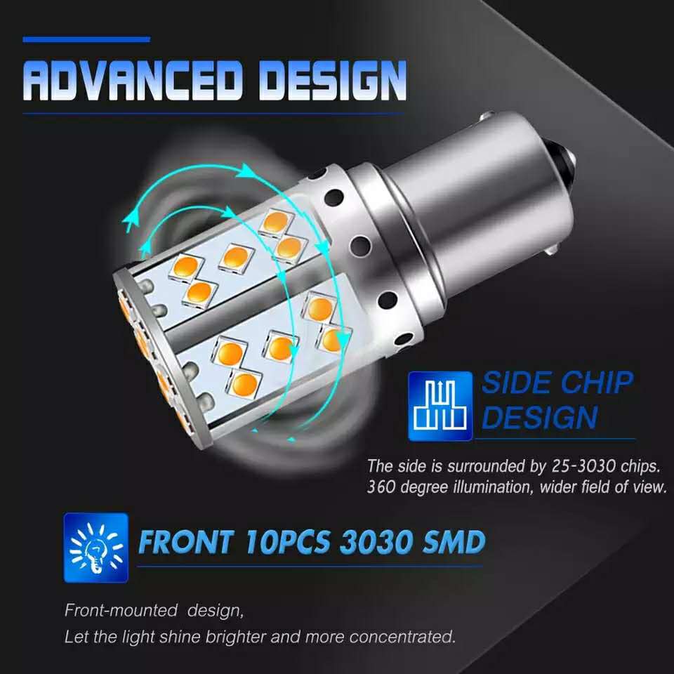 Indicator Orange (Amber) LED Bulbs